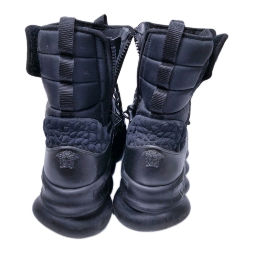 Versace Chain Reaction High-Top  Sneaker Boots EU Size 42 US Mens Size 9 ( EUC) - Picture 5 of 9